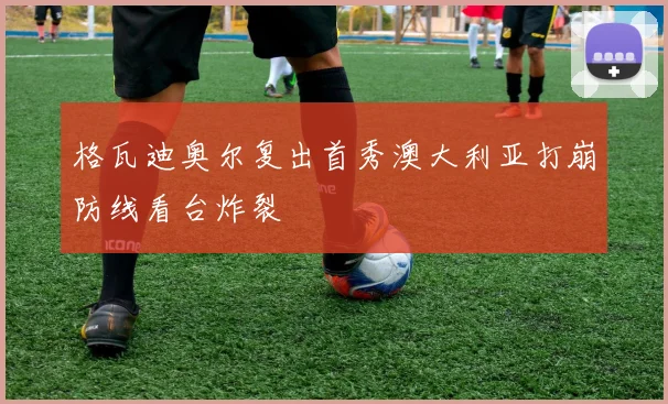 格瓦迪奥尔复出首秀澳大利亚打崩防线看台炸裂